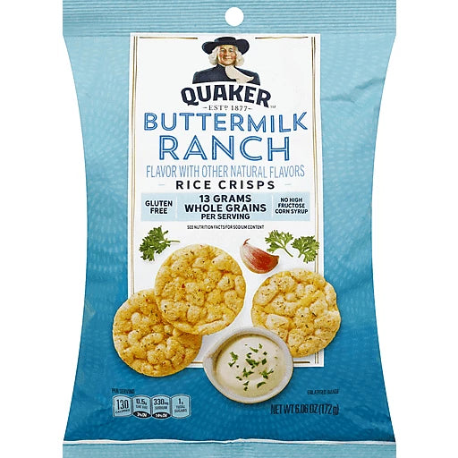Buttermilk Ranch Rice Crisps