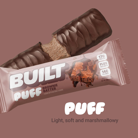 Puff Brownie Batter Bar