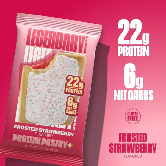 Frosted Strawberry Pastry