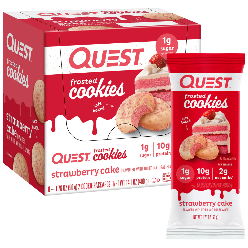 Strawberry Cake Cookies