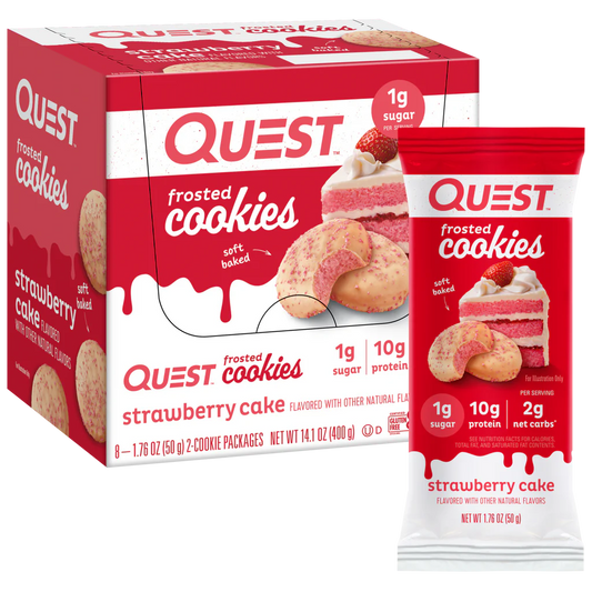 Strawberry Cake Cookies